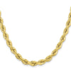 Gold (10K & 14K) Diamond-Cut Rope Chain — 6.5 mm