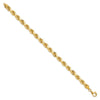 Gold (10K & 14K) Diamond-Cut Rope Chain — 6.5 mm