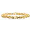 Gold (10K & 14K) Diamond-Cut Rope Chain — 6.5 mm