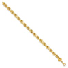 Gold (10K & 14K) Diamond-Cut Rope Chain — 8 mm