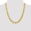 Gold (10K & 14K) Diamond-Cut Rope Chain — 10 mm