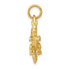 Gold Polished Dragon Pendants
