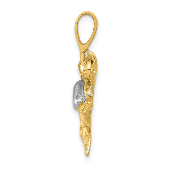 Gold Polished Scuba Pendants