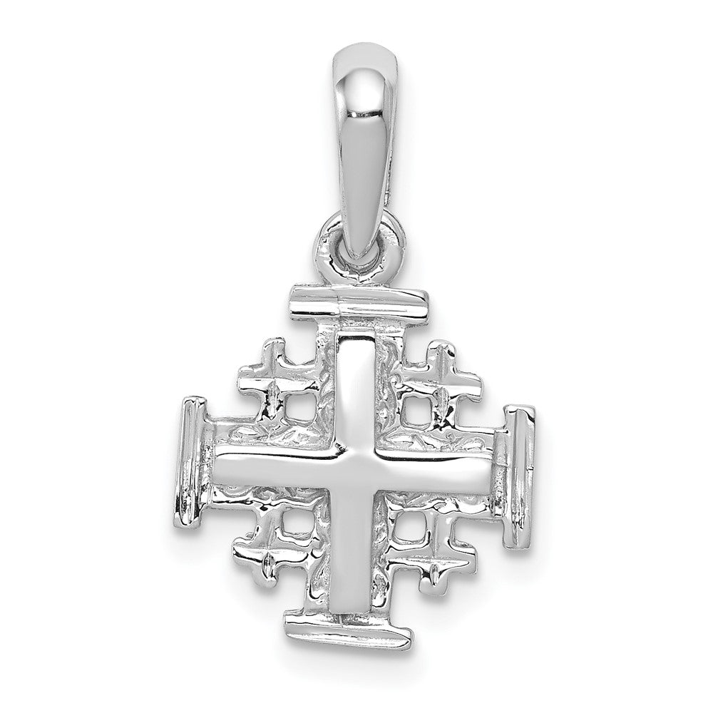 Gold Jerusalem Cross Pendant