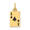 Gold Polished Ace Pendants