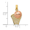Gold Polished Basketball Pendants
