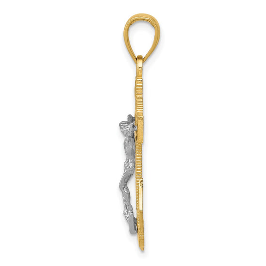 Gold Mariner Crucifix Pendants
