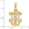 Gold Mariner Crucifix Pendants