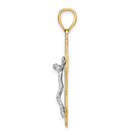 Gold Mariner Crucifix Pendants