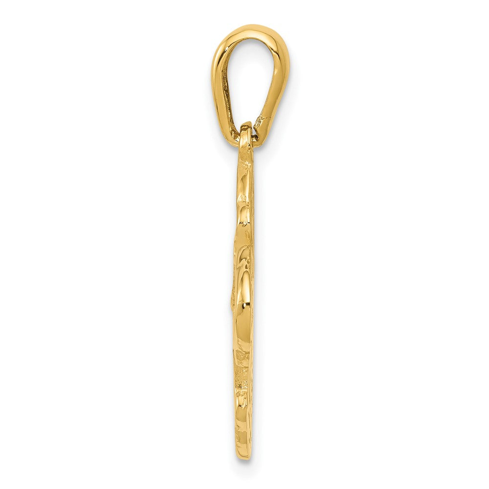 Gold Four Way Medal Pendants