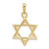 10k Star of David Pendant