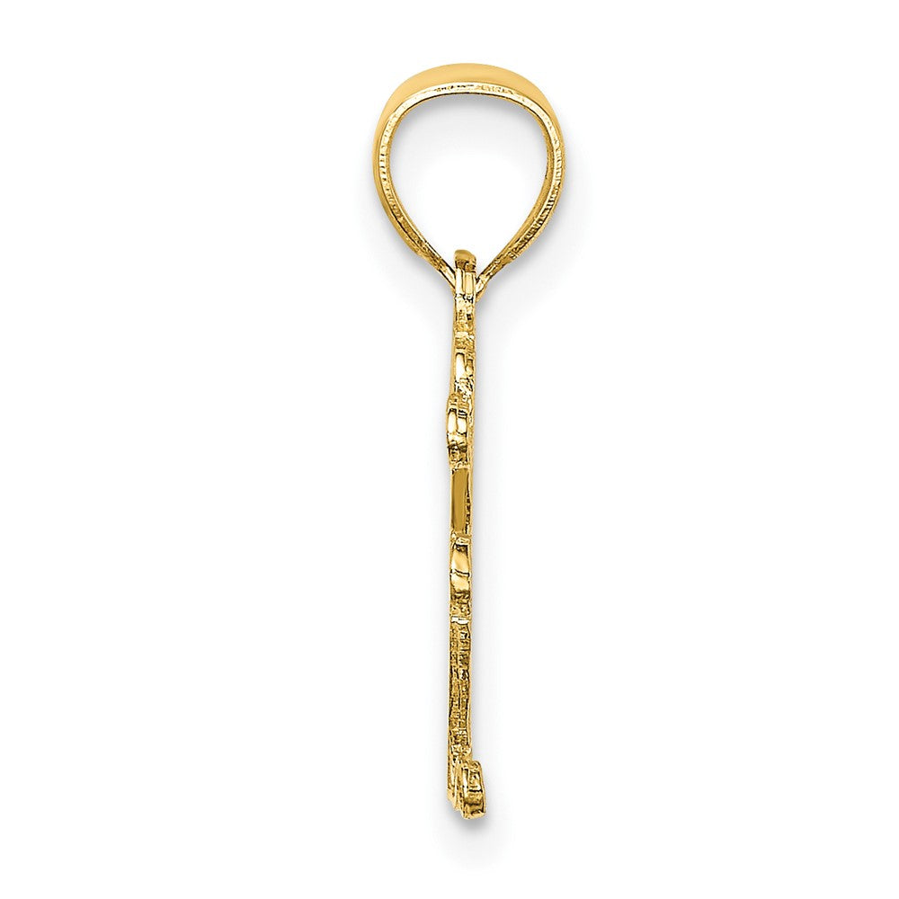 Gold Polished Mom Pendants