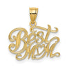 Gold Polished Mom Pendants