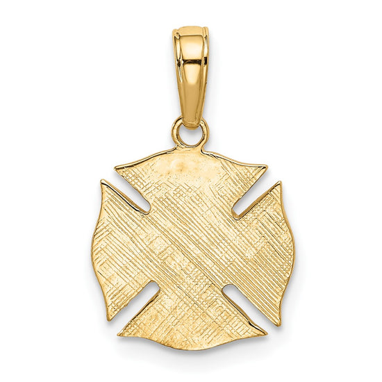 Gold Polished First Responder Pendants