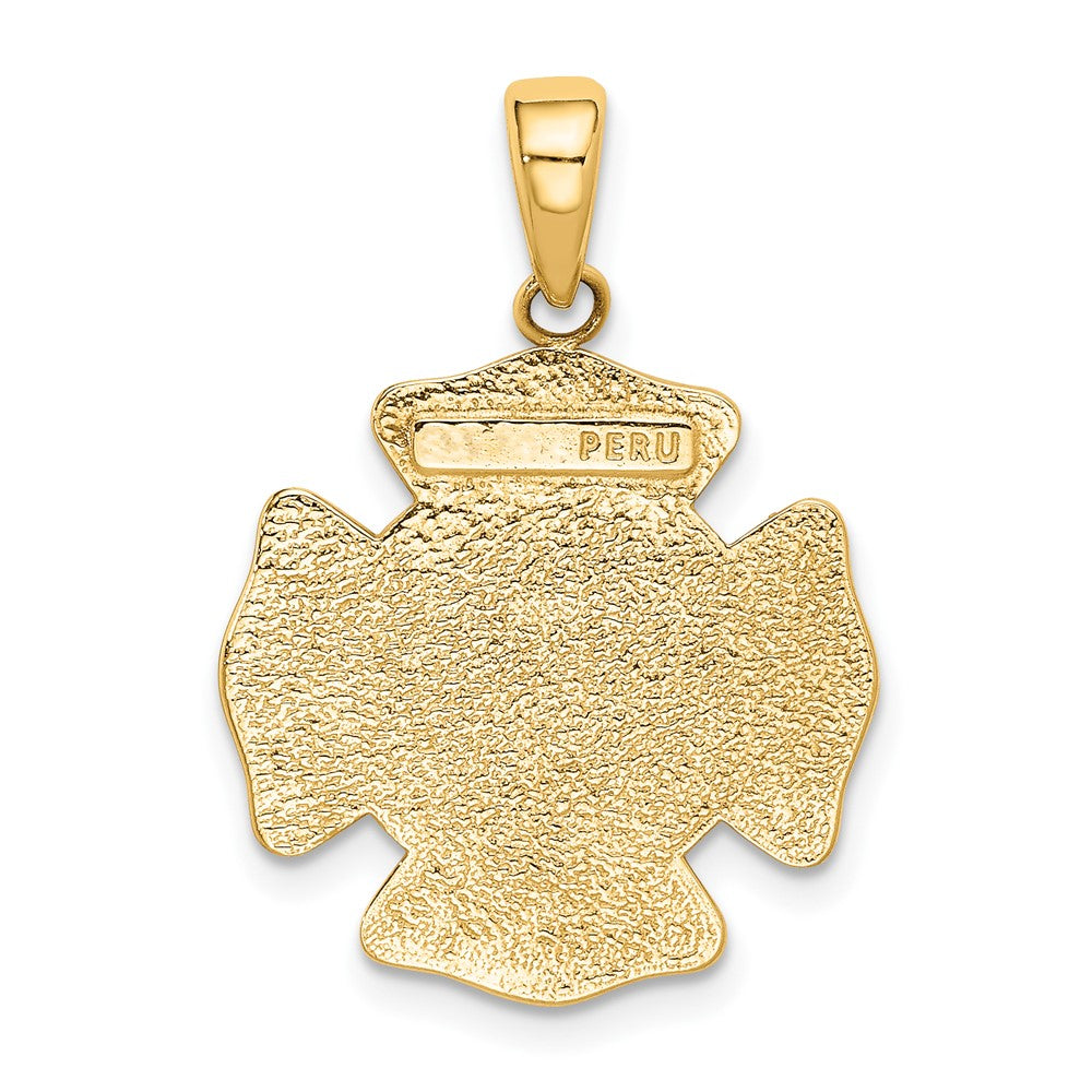 Gold Polished First Responder Pendants