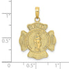 Gold Polished First Responder Pendants