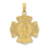 Gold Polished First Responder Pendants