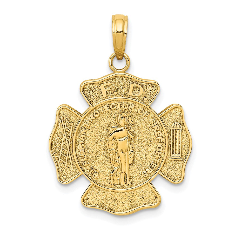Gold Polished First Responder Pendants