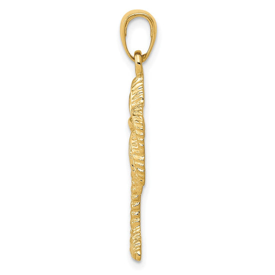 10k Palm Tree Pendant