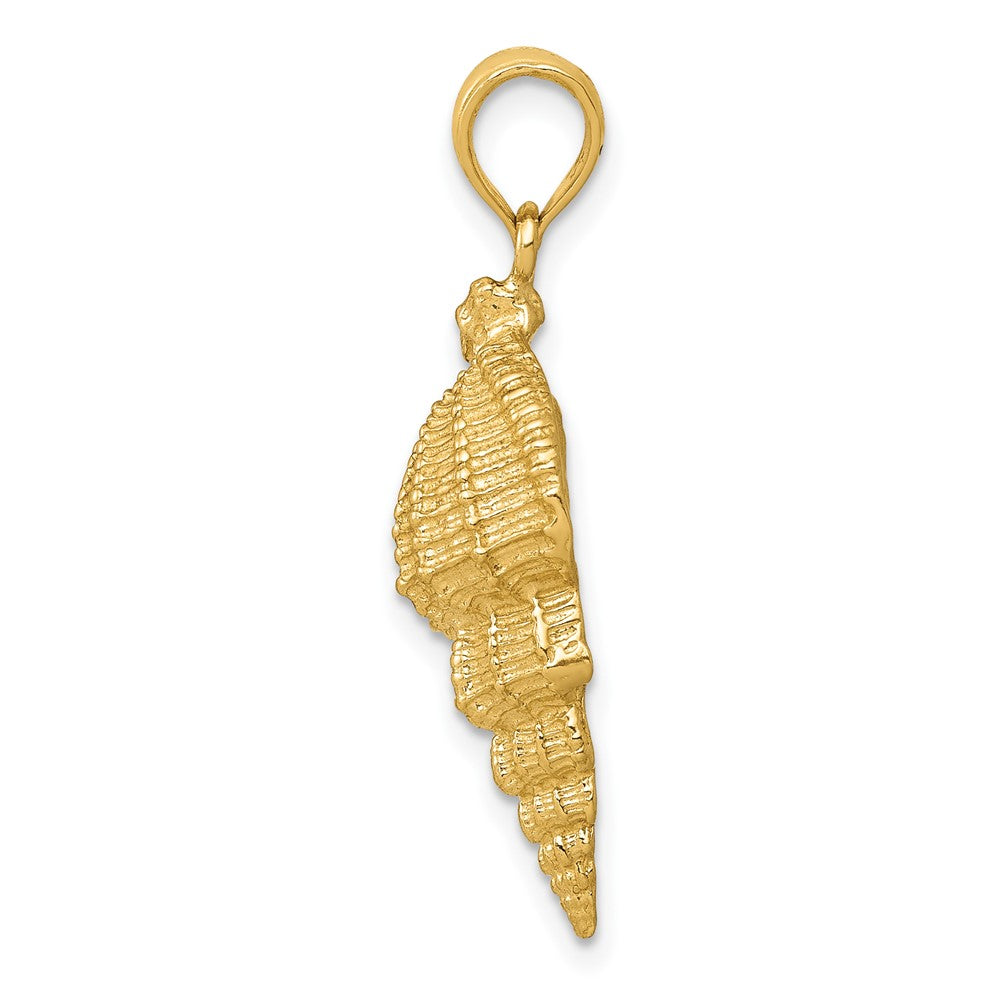 Gold Polished Sea Shell Pendants