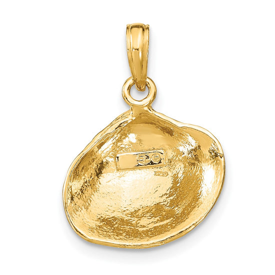 Gold Polished Sea Shells Pendants