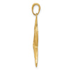 Gold Polished Starfish Pendants