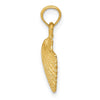 Gold Polished Sea Shell Pendants