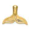 Gold Polished Whale Tail Pendants