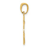 Gold Polished Anchor and Wheel Pendants