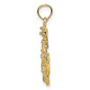 Gold Polished Anchor Pendants