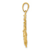 Gold Polished Anchor Pendants