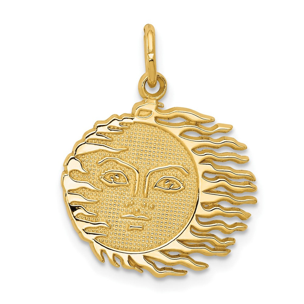 Gold Polished Celestial Pendants
