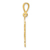 Gold Polished Celestial Pendants