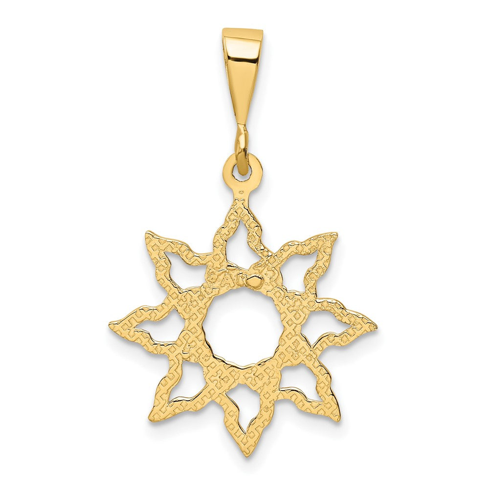 Gold Polished Celestial Pendants