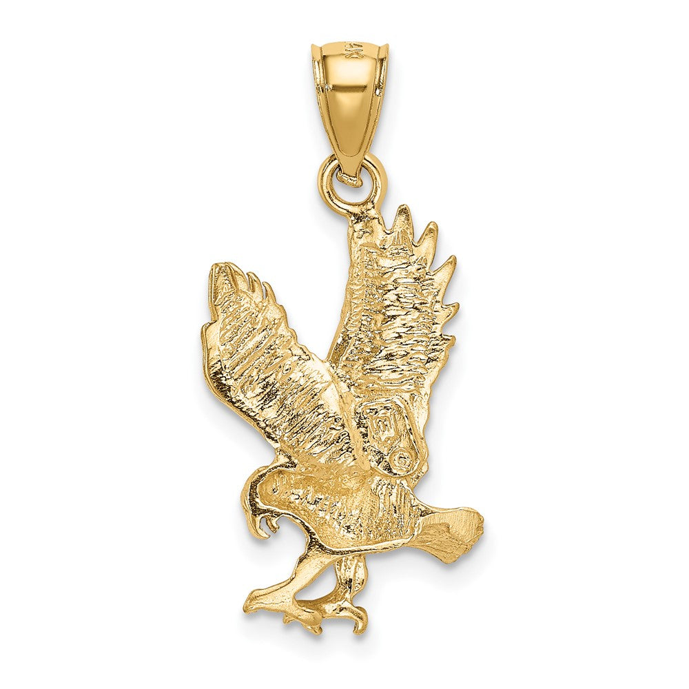 Gold Polished Eagle Pendants
