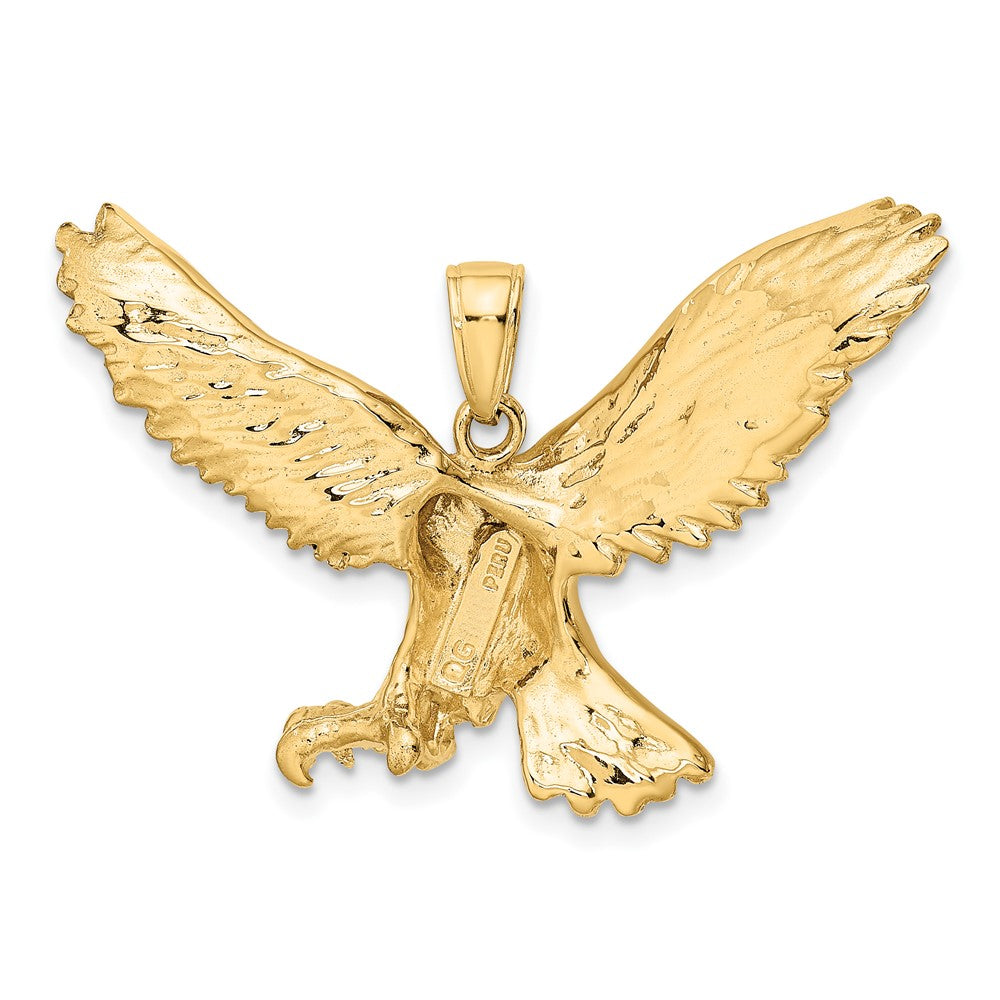 Gold Polished Eagle Pendants