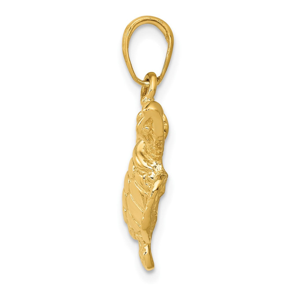 Gold Polished Turtle Pendants