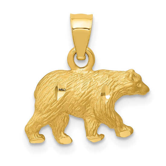 Gold Polished Forest Animal Pendants