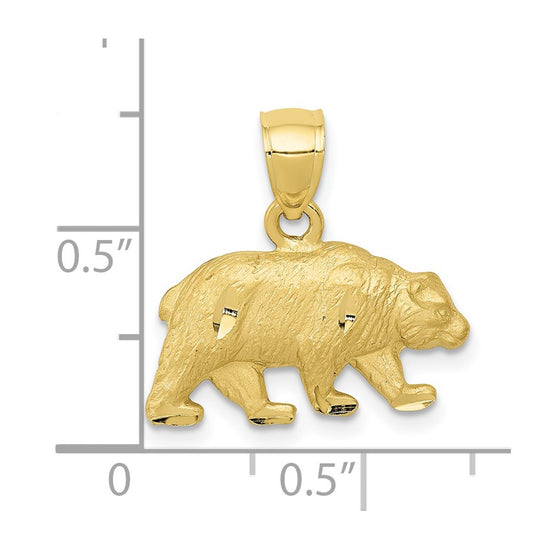 Gold Polished Forest Animal Pendants