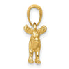 Gold Polished Forest Animal Pendants