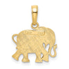 Gold Polished Jungle Animal Pendants