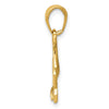 Gold Polished Horse Pendants