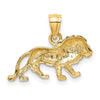 Gold Polished Jungle Animal Pendants