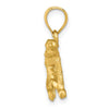 Gold Polished Jungle Animal Pendants