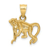 Gold Polished Jungle Animal Pendants