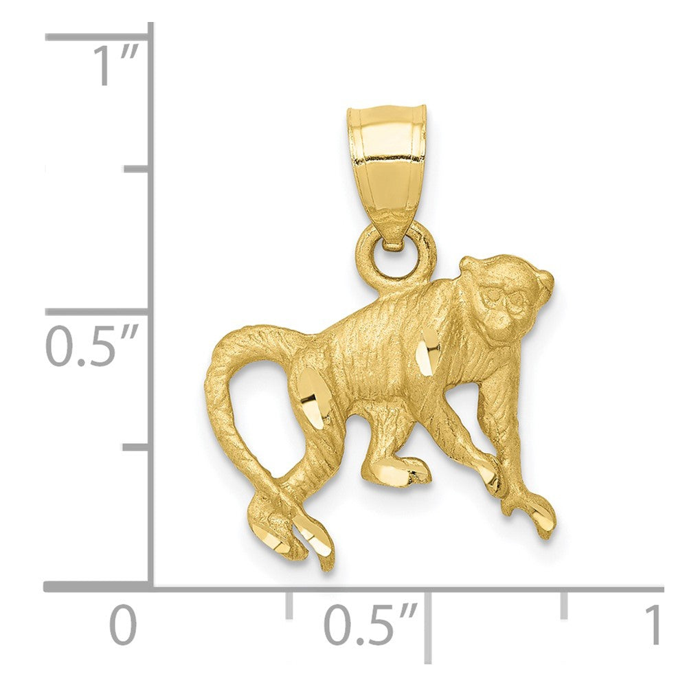 Gold Polished Jungle Animal Pendants
