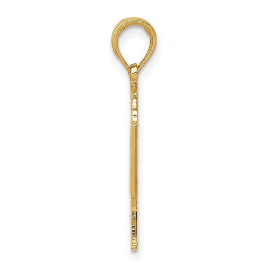 10k Piano Pendant
