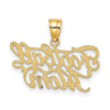 10K FOOTBALL MOM Charm
