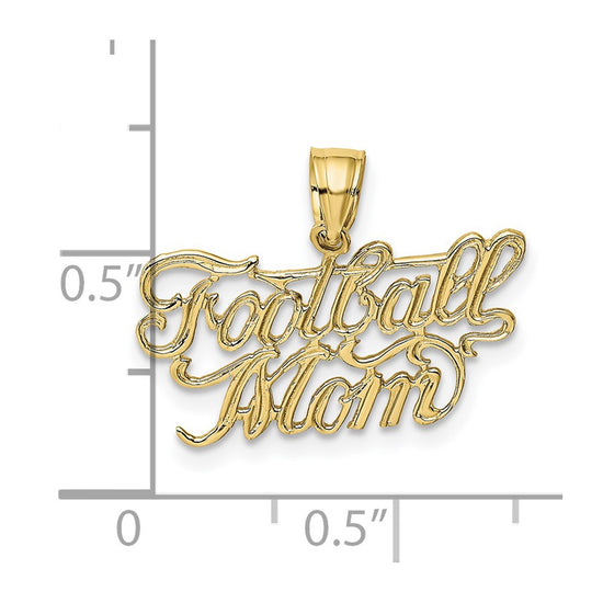Gold Polished Sports Pendants