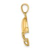 Gold Polished Sports Pendants